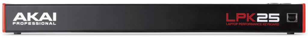 AKAI LPK25 MKII Rear
